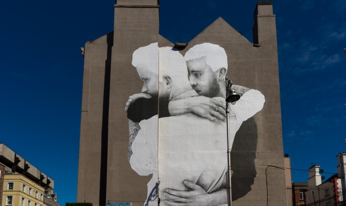 Joe Caslin Marriage Equality mural Dublin